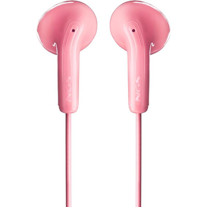 NGS Cross Flip Auriculares Intraurales Rosa